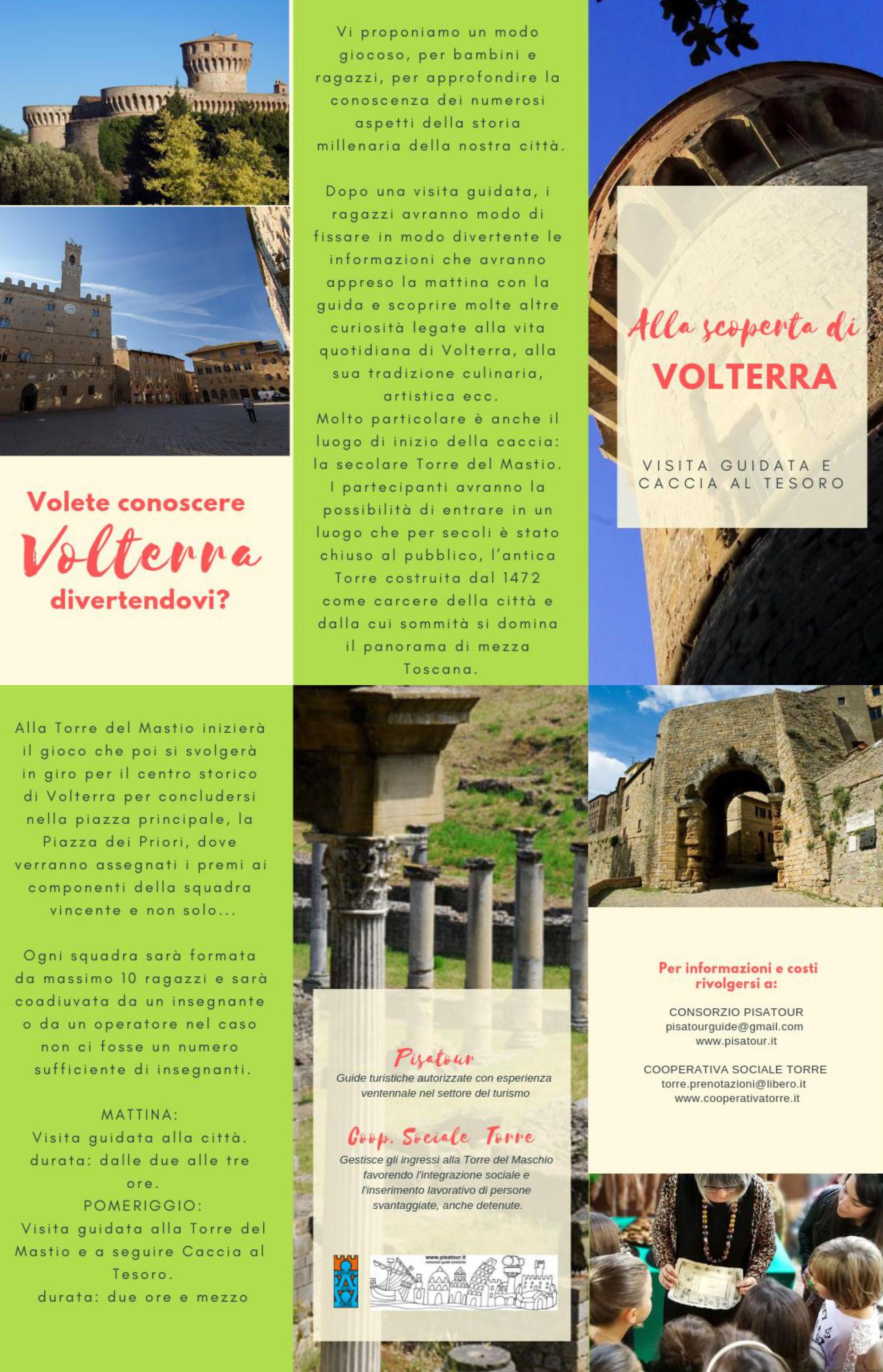 VOLTERRA: CACCIA AL TESORO